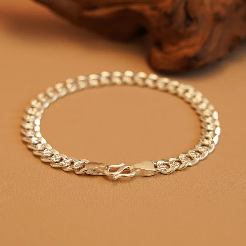 Original Summer S999 Fine Silver Bracelets Unisex-4