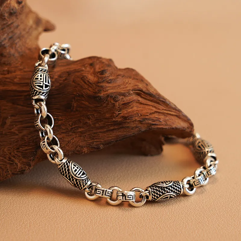 Original Summer S999 Fine Silver Bracelets Unisex-4