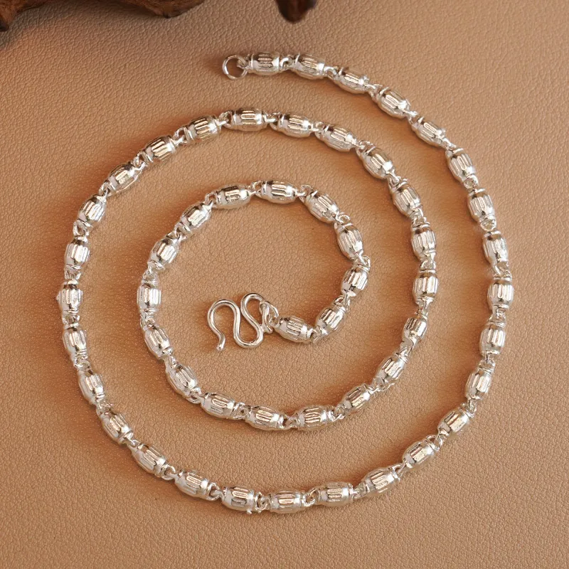 Original Summer S990 Silver Necklaces Unisex-2