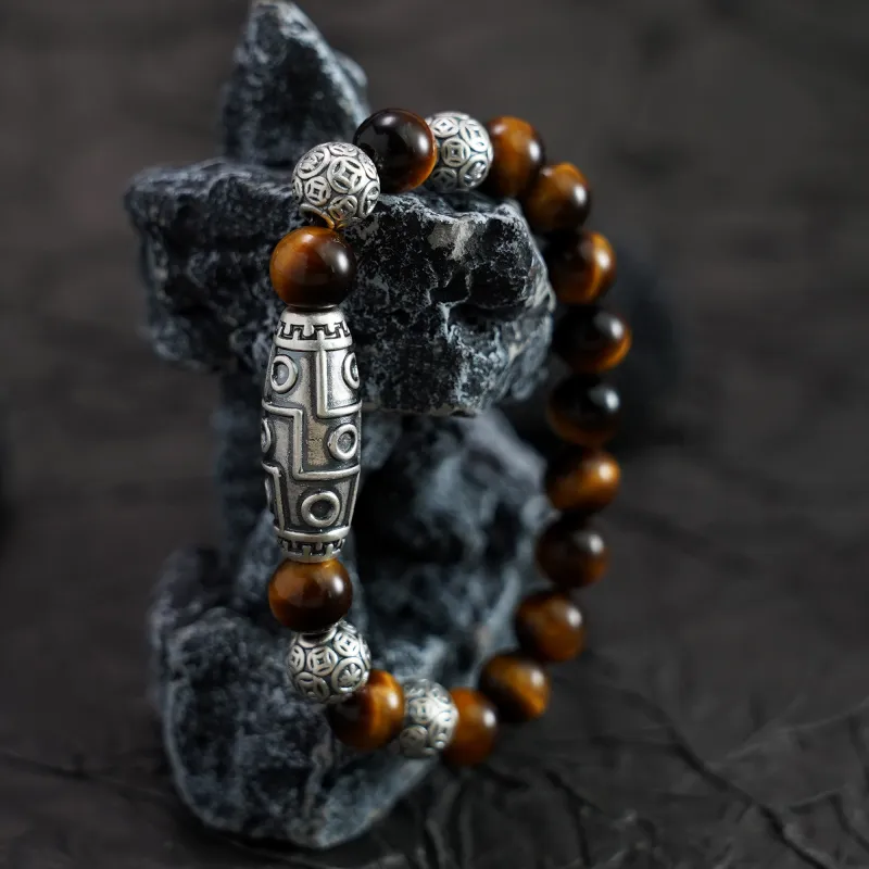 Original Summer Tiger's Eye Stone Bracelets Unisex-3