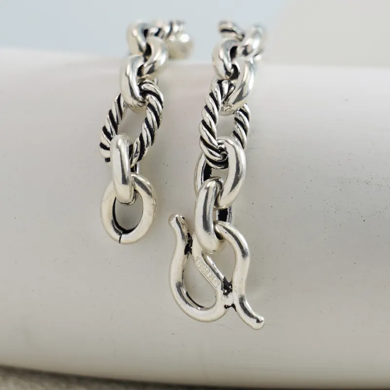 Original Summer S999 Fine Silver Pure Silver Bracelets Unisex-4
