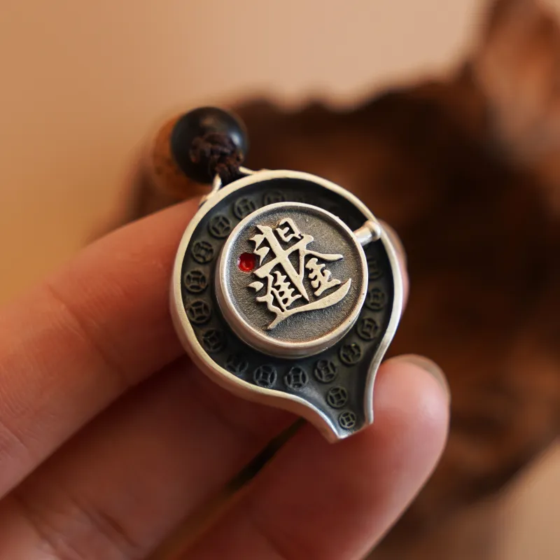 Original Summer S999 Sterling Silver Keychain Unisex-3