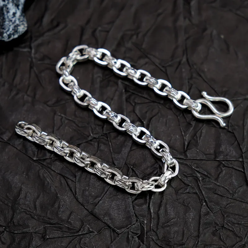 Original Summer S999 Fine Silver Bracelets Unisex-3