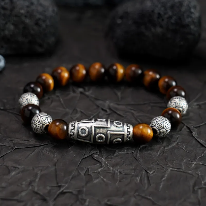Original Summer Tiger's Eye Stone Bracelets Unisex-1