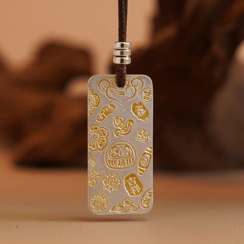 Original Summer 999 Fine Silver Necklaces Unisex-2