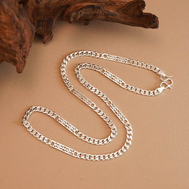 Original Summer S 990 Silver Sterling Silver Necklaces Unisex-3