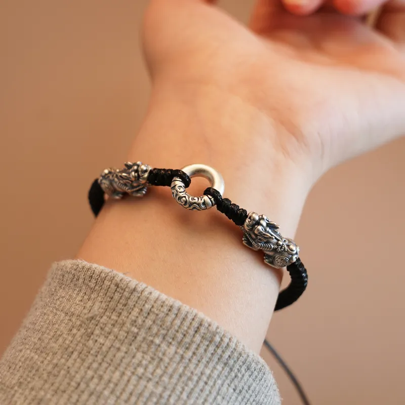 Original Summer S999 Fine Silver Bracelets Unisex-1