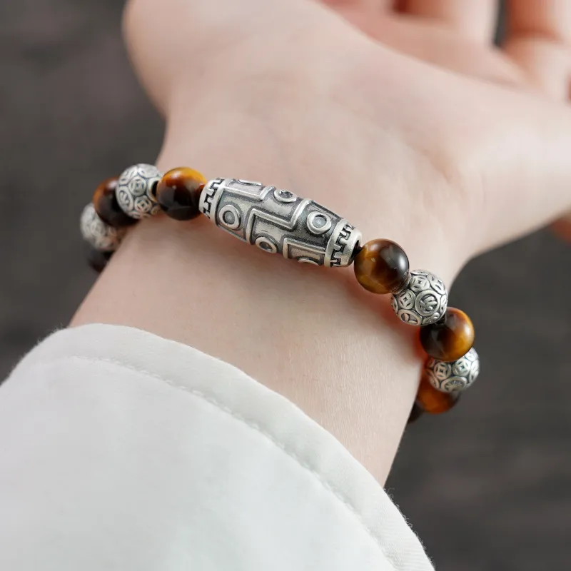 Original Summer Tiger's Eye Stone Bracelets Unisex-5