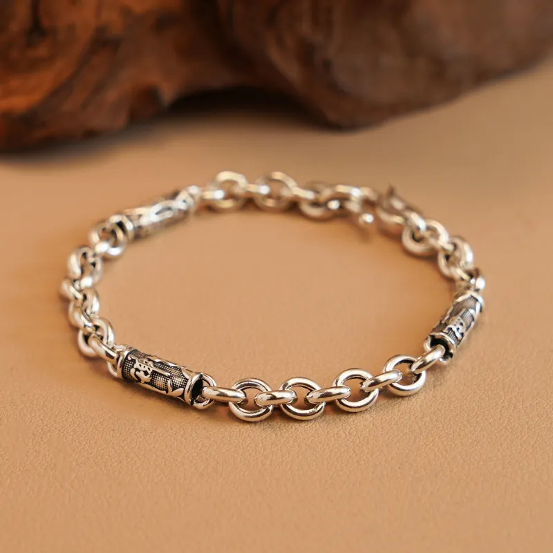 Original Summer S999 Fine Silver Bracelets Unisex-1