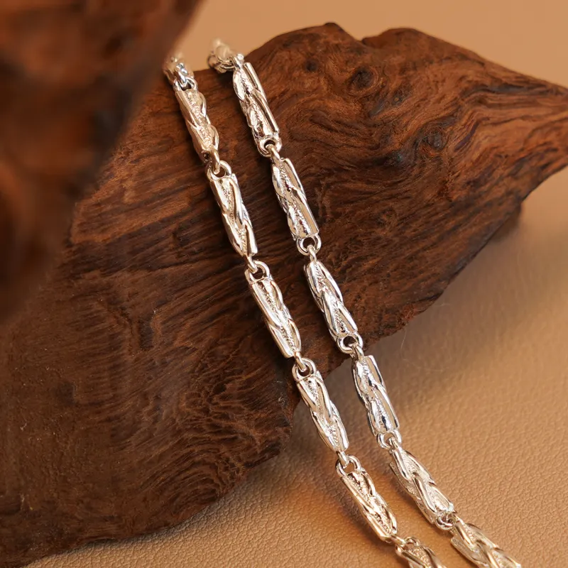 Original Summer S999 Fine Silver Sterling Silver Necklaces Unisex-4