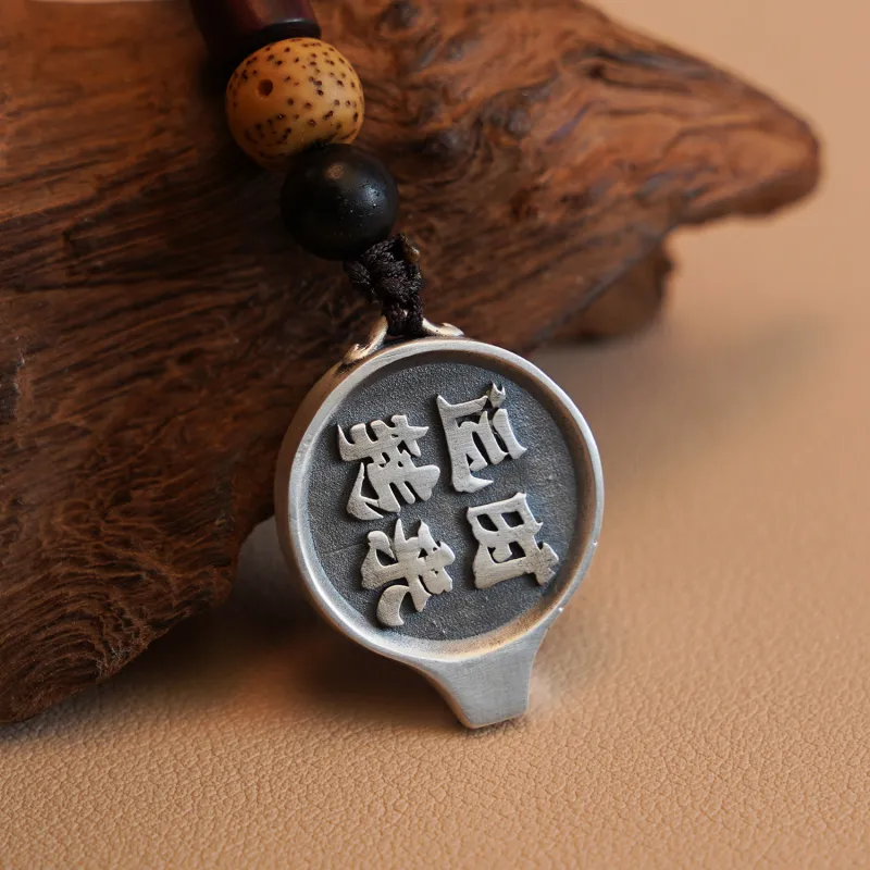 Original Summer S999 Sterling Silver Keychain Unisex-4