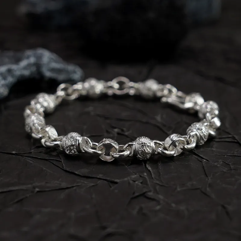 Original Summer S999 Fine Silver Bracelets Unisex-3