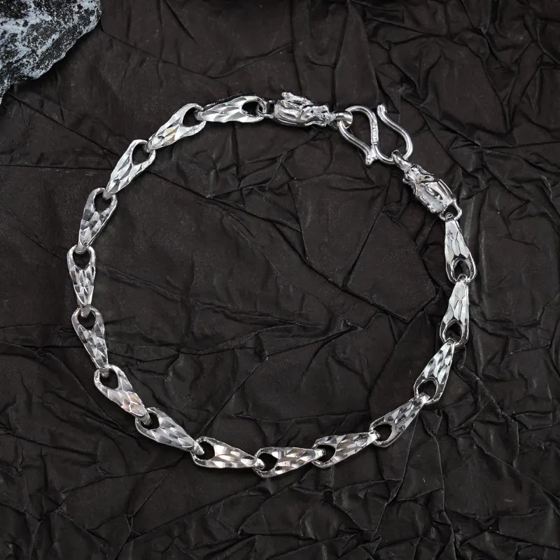 Original Summer S990 Silver Pure Silver Bracelets Unisex-2