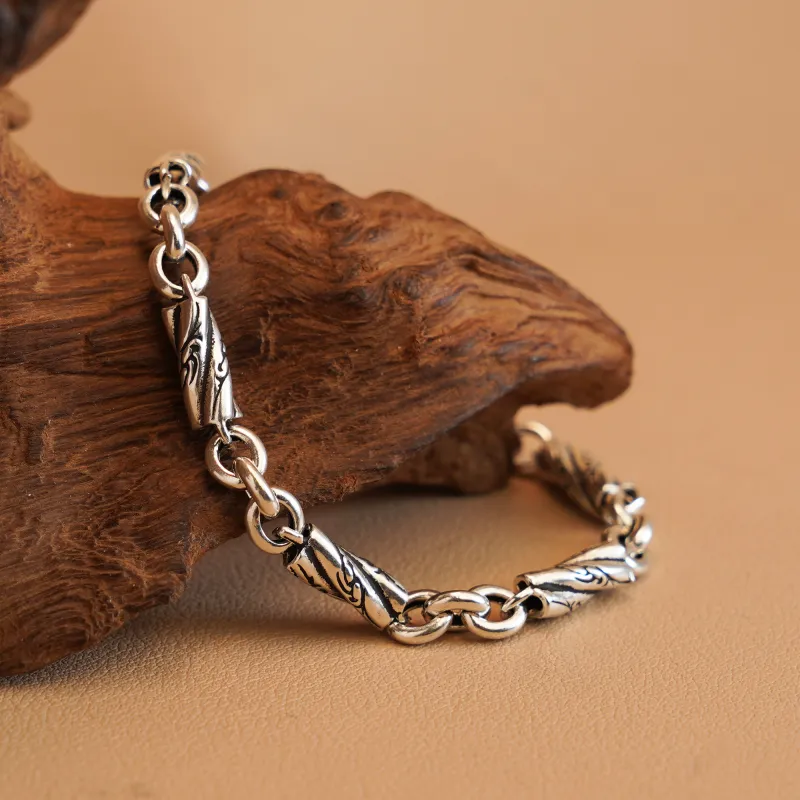 Original Summer S999 Fine Silver Bracelets Unisex-1