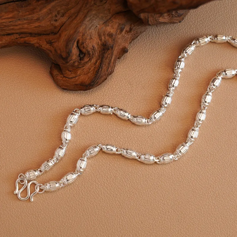 Original Summer S990 Silver Necklaces Unisex-3