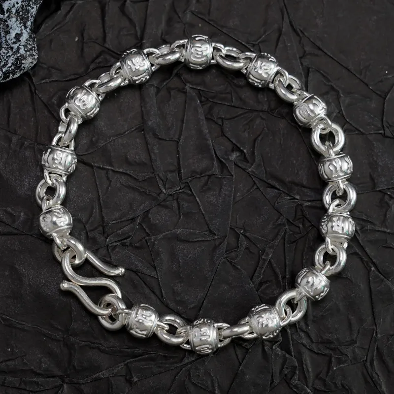 Original Summer S999 Fine Silver Bracelets Unisex-4