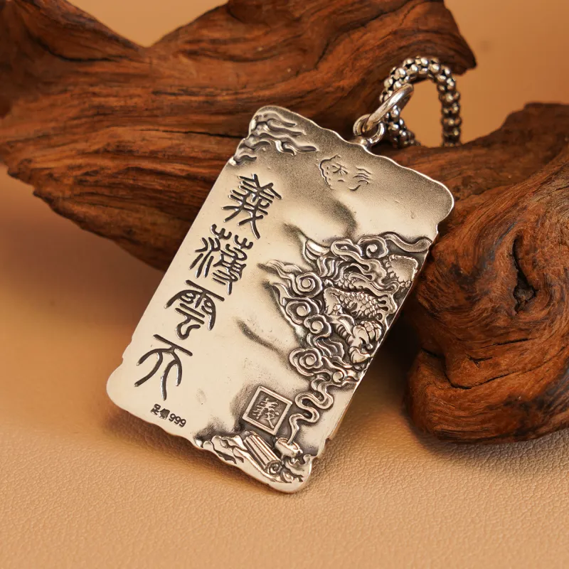 Original Summer S999 Fine Silver Pendants Unisex-5