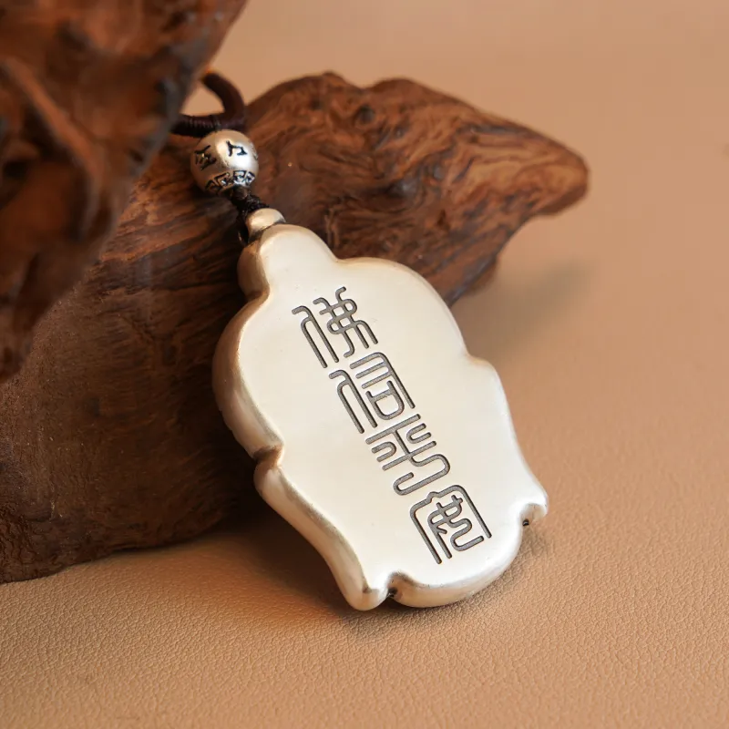 Original Summer S999 Fine Silver Foot Silver Pendants Unisex-4