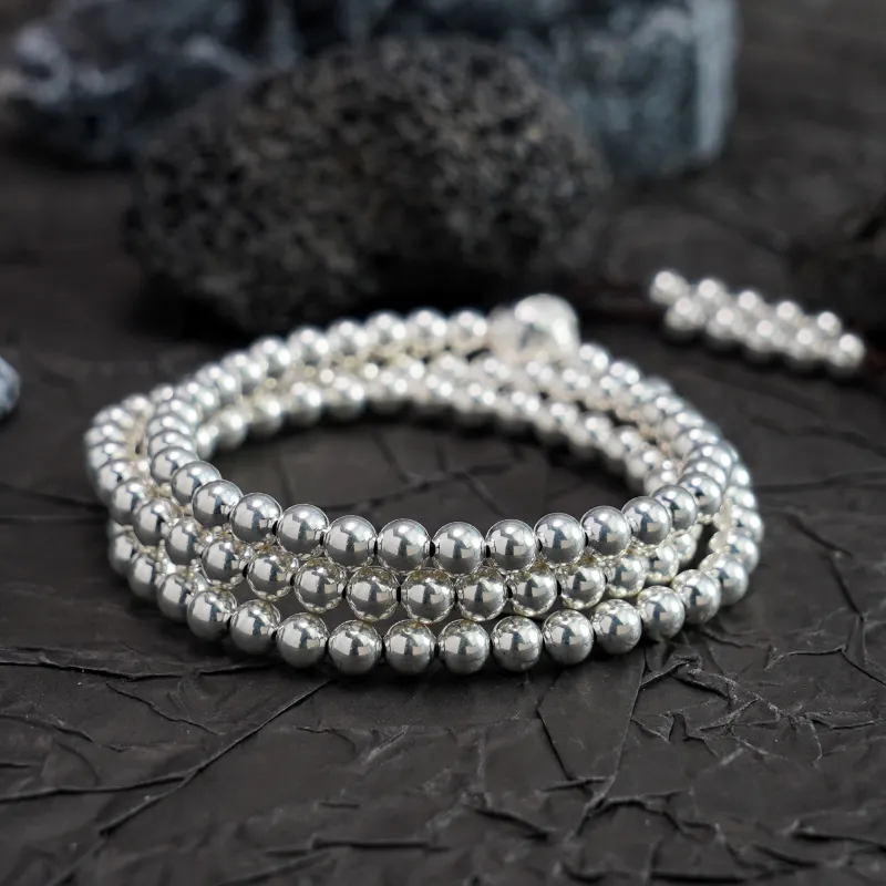 Original Summer S999 Fine Silver Bracelets Unisex-2