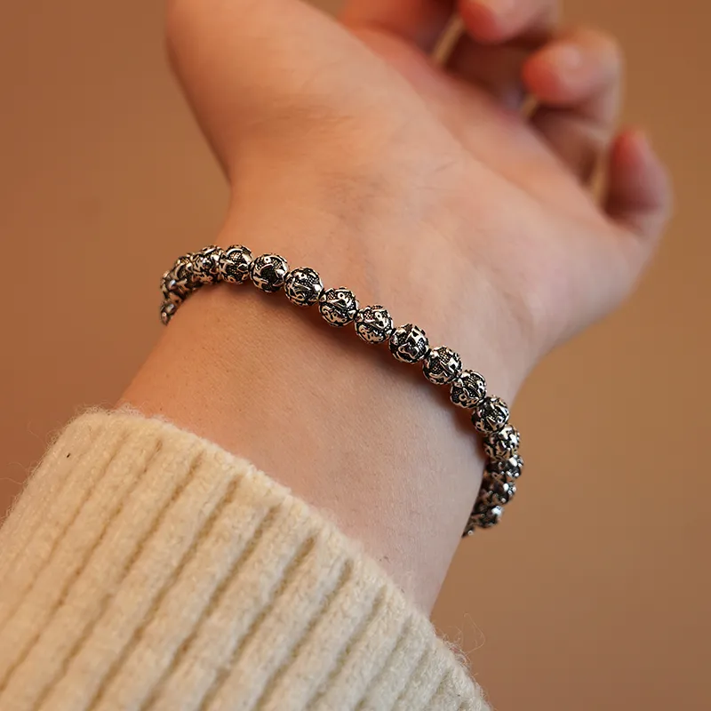 Original Summer S999 Fine Silver Bracelets Unisex-5
