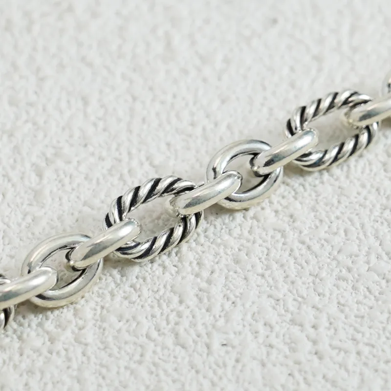 Original Summer S999 Fine Silver Pure Silver Bracelets Unisex-3