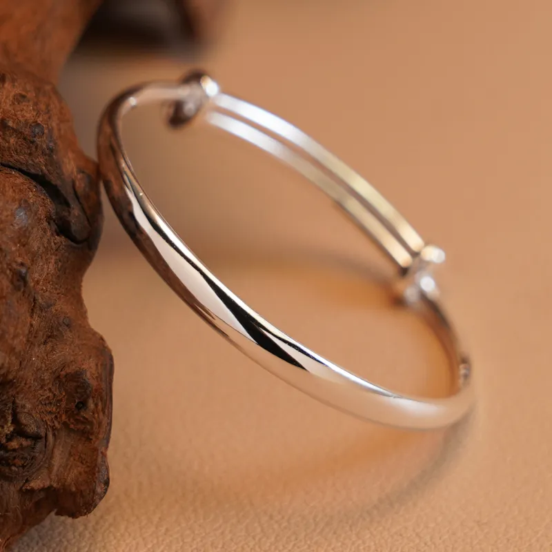 Original Summer 999 Fine Silver Bangles Kids'-2