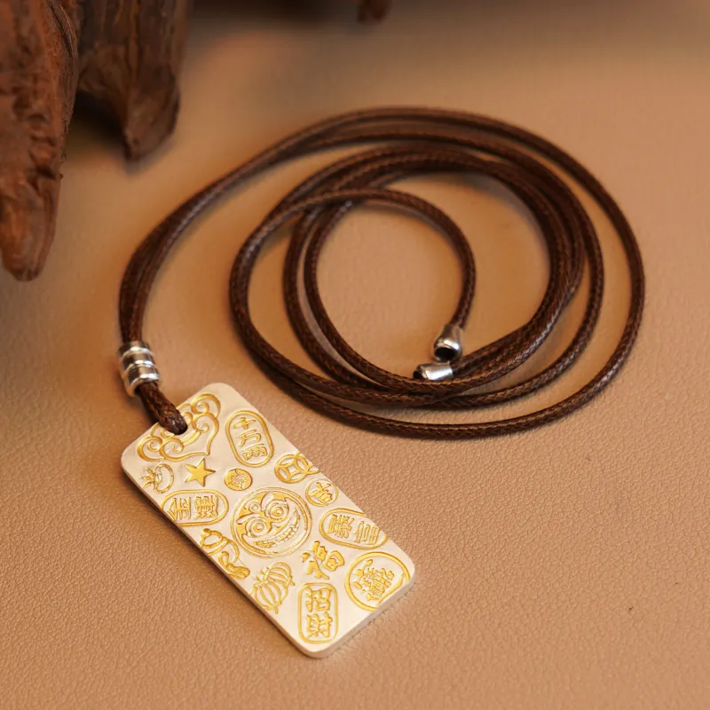 Original Summer 999 Fine Silver Necklaces Unisex-3