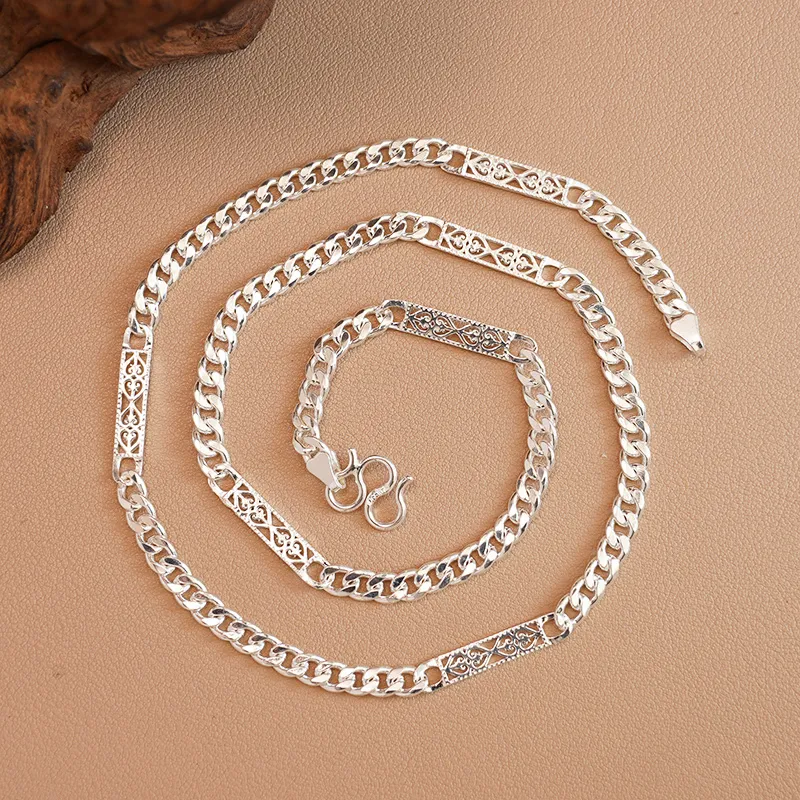 Original Summer S 990 Silver Sterling Silver Necklaces Unisex-1