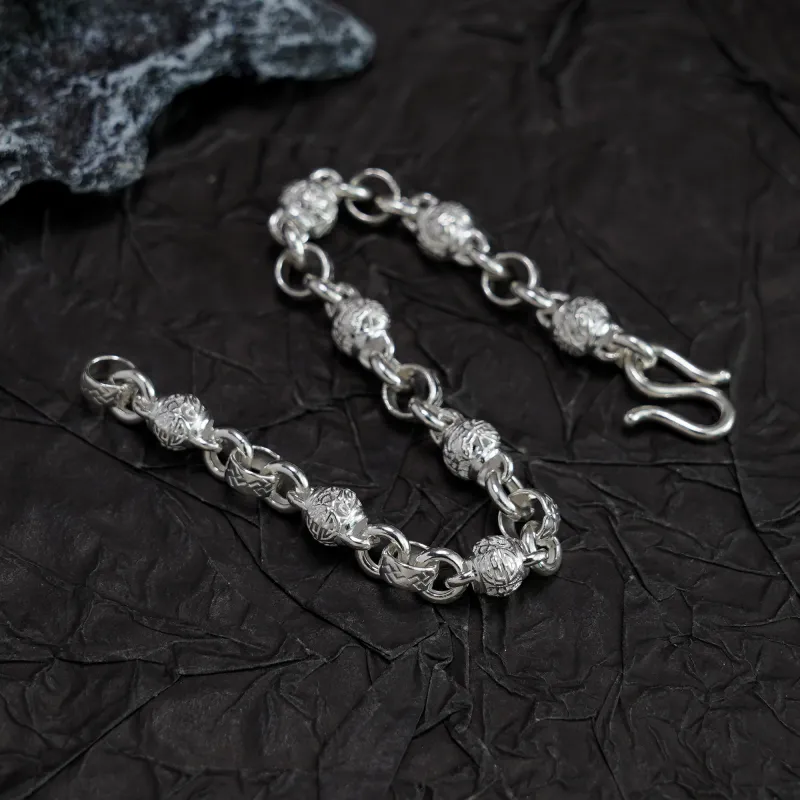 Original Summer S999 Fine Silver Bracelets Unisex-1