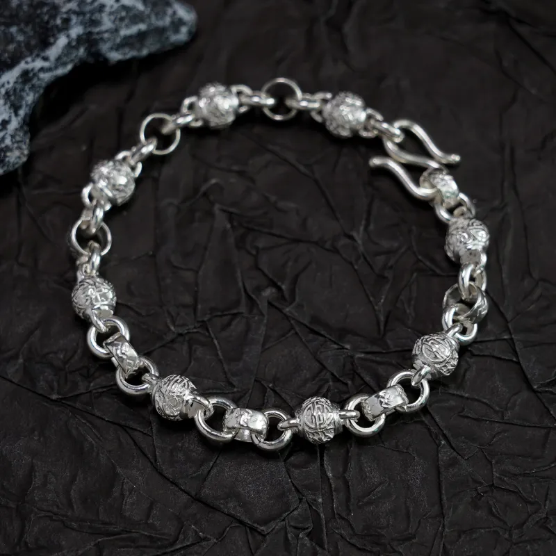 Original Summer S999 Fine Silver Bracelets Unisex-2