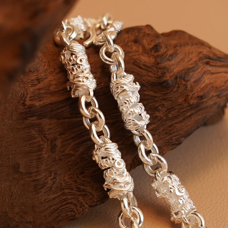 Original Summer S999 Fine Silver Bracelets Unisex-5
