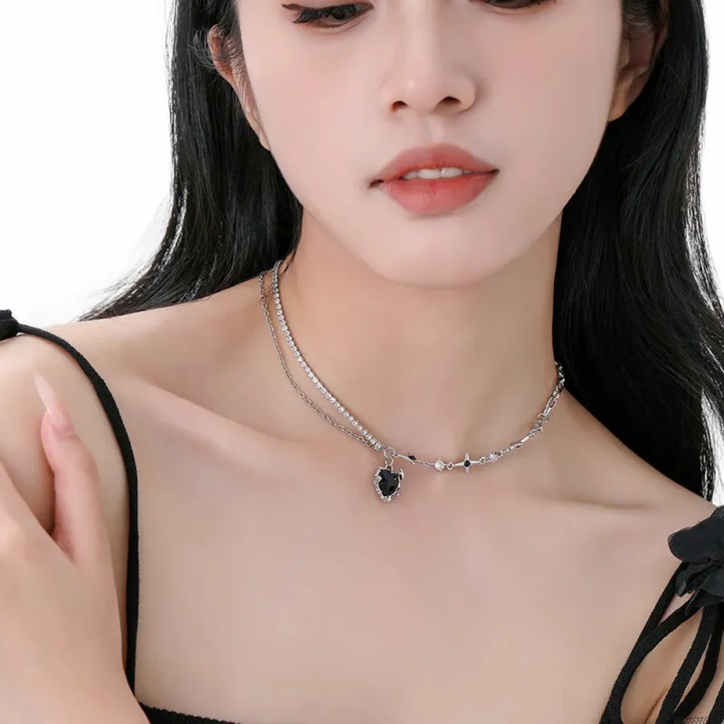 JONNY MOORE Titanium Steel Necklaces Women's-1