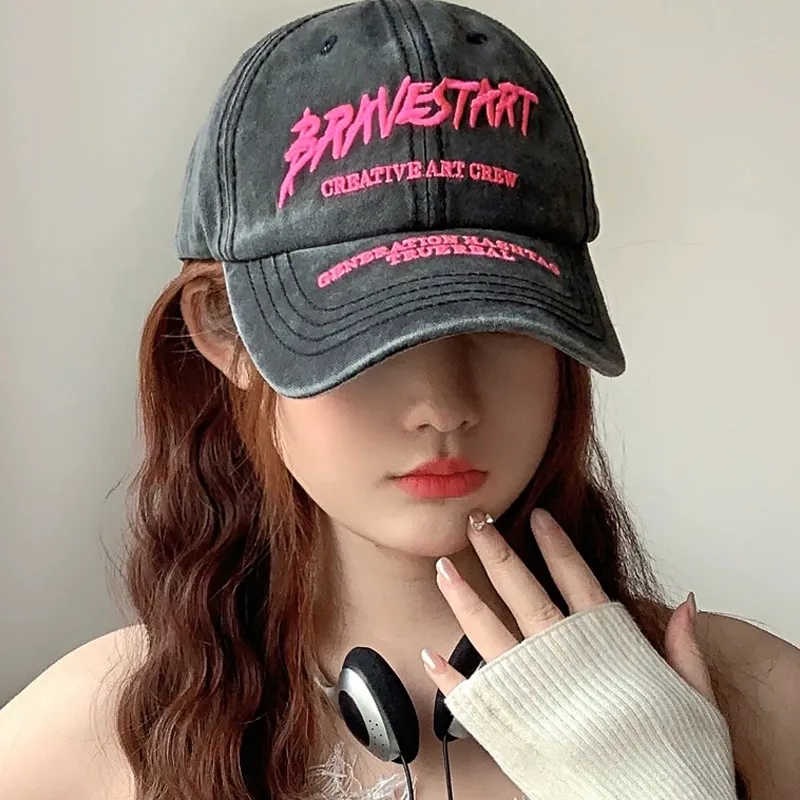 JONNY MOORE Cotton Baseball Caps Unisex-1