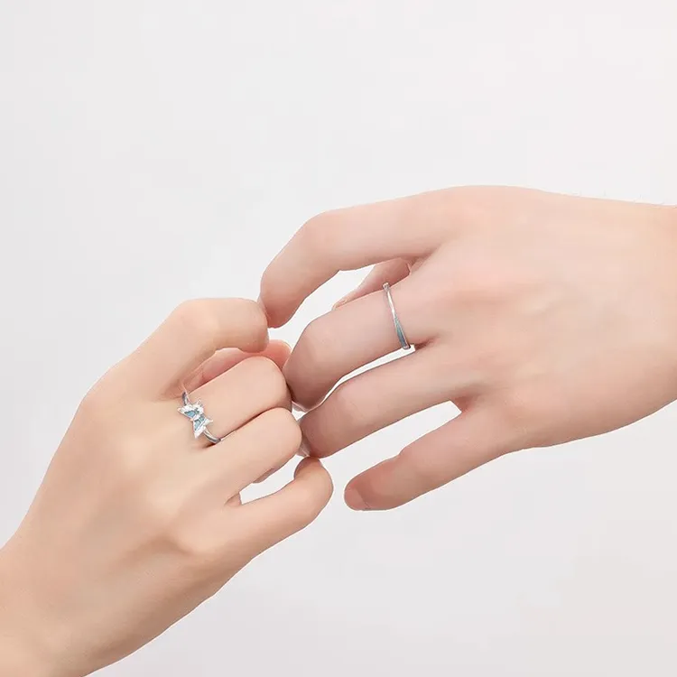 JONNY MOORE 925 Sterling Silver Rings Unisex-6