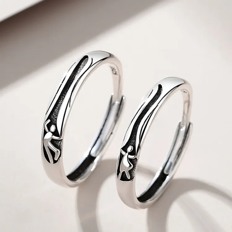 JONNY MOORE 925 Sterling Silver Rings Unisex-1