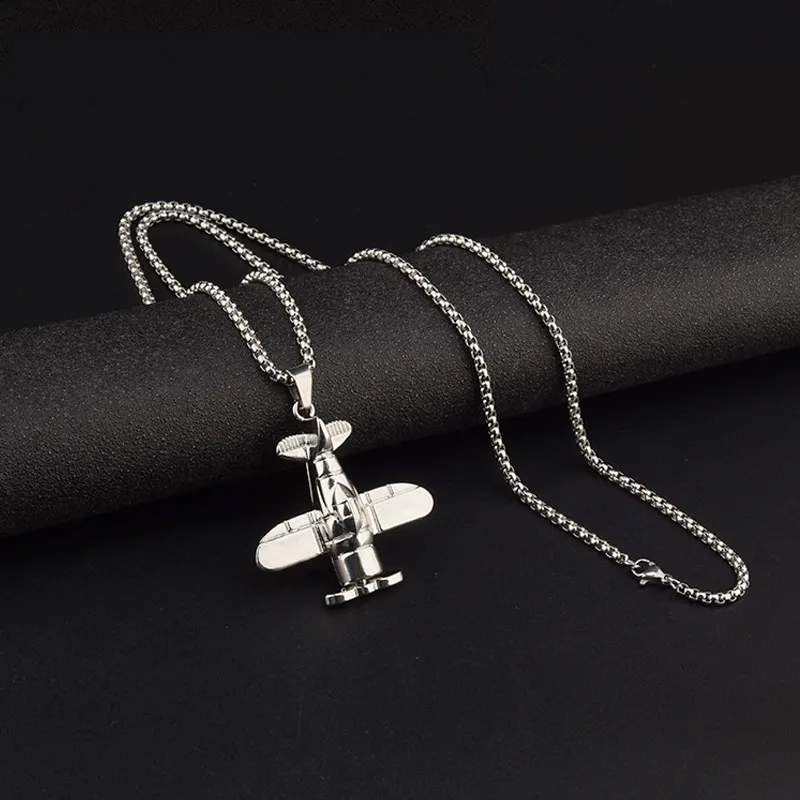 JONNY MOORE Titanium Steel Necklaces Men's-2