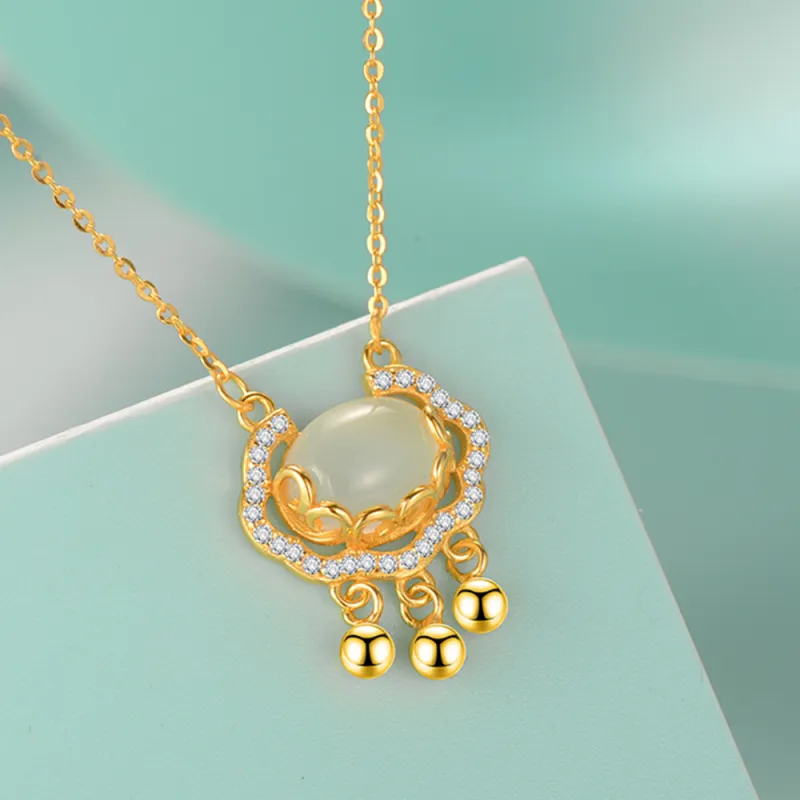 JONNY MOORE Glass Cat Eye Necklaces Women's-3
