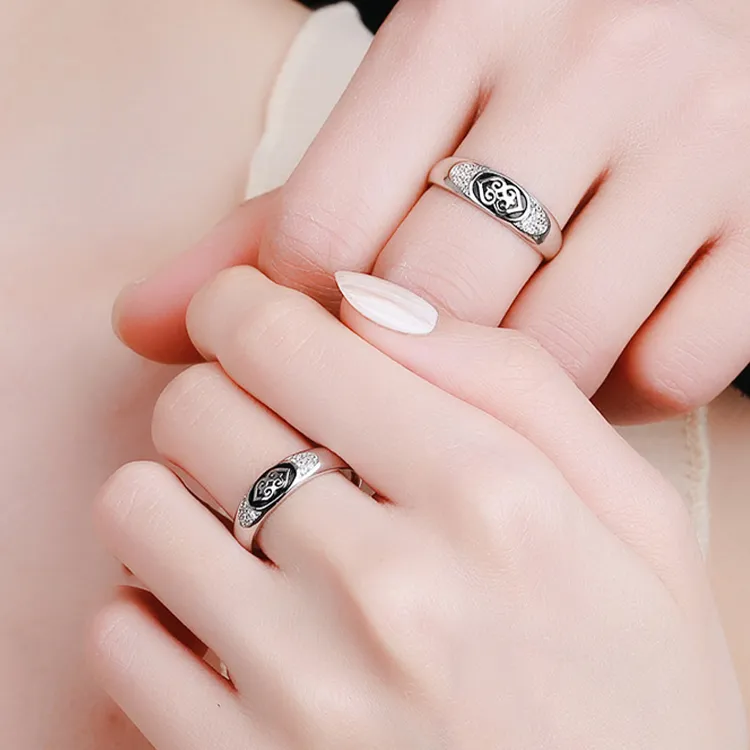 JONNY MOORE S925 Silver Rings Unisex-3