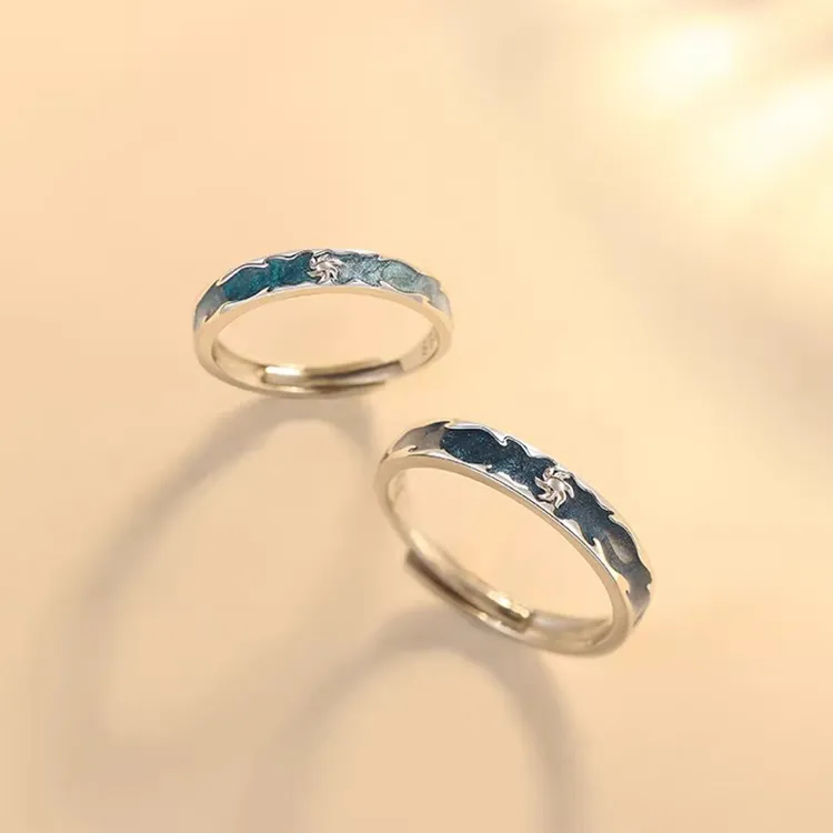 JONNY MOORE 925 Sterling Silver Rings Unisex-3
