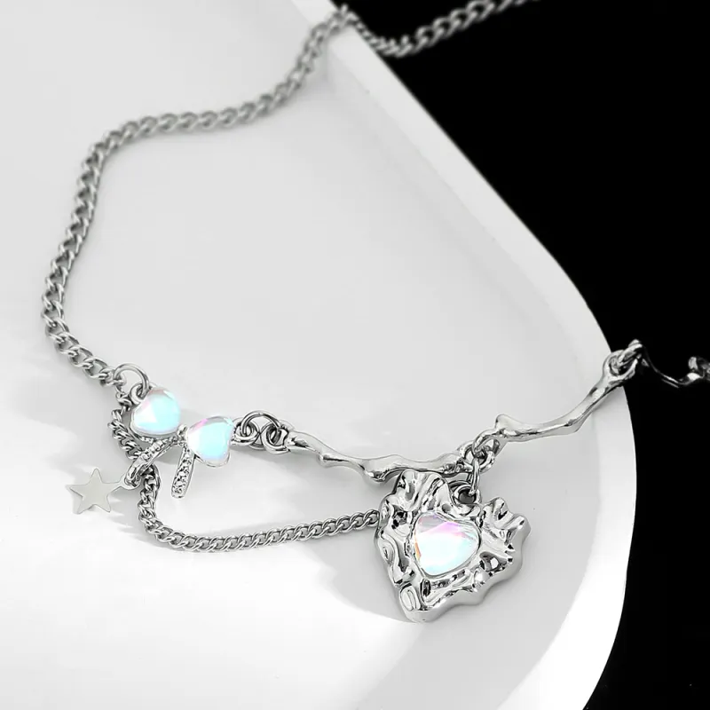 JONNY MOORE Titanium Steel Necklaces Women's-6