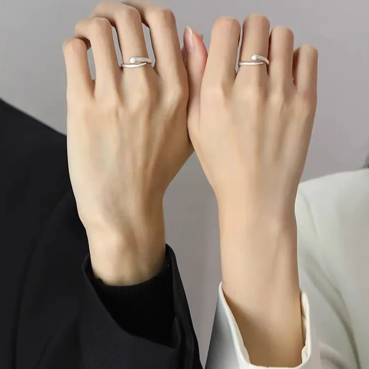 JONNY MOORE 925 Sterling Silver Rings Unisex-4