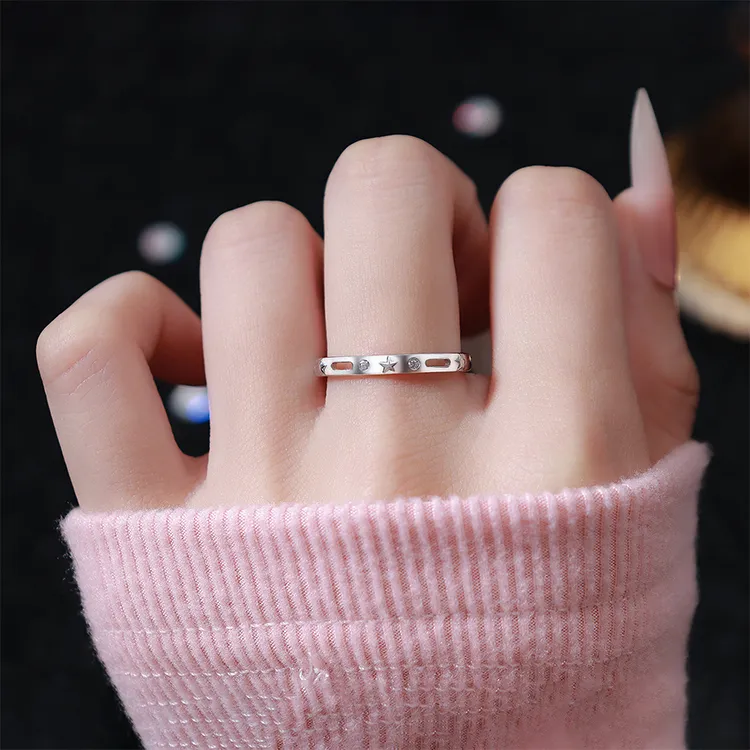JONNY MOORE S 999 Fine Silver Rings Unisex-2