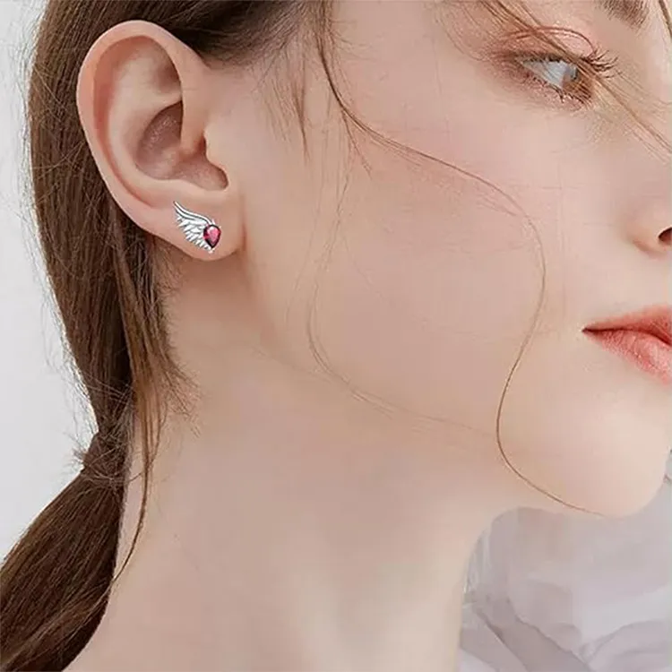 JONNY MOORE Zinc Alloy Stud Earrings Unisex-1