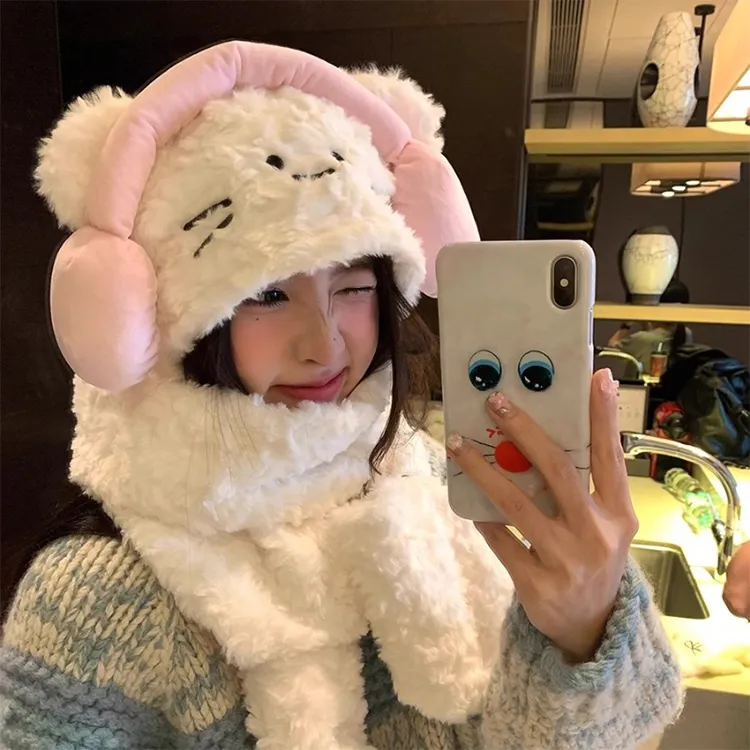 JONNY MOORE Plush Hoods & Plush Hats Unisex-3