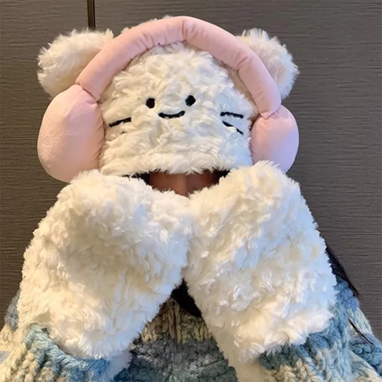 JONNY MOORE Plush Hoods & Plush Hats Unisex-2