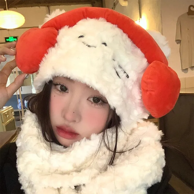 JONNY MOORE Plush Hoods & Plush Hats Unisex-5