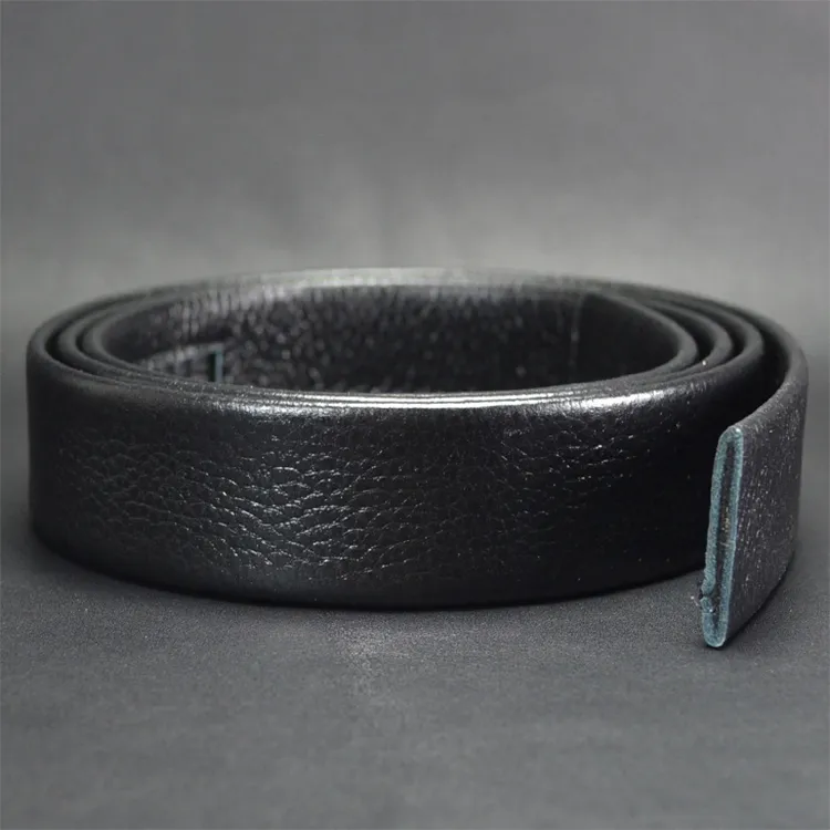 JONNY MOORE Top Grain Cow Leather Belts Men's 3.5CM-4
