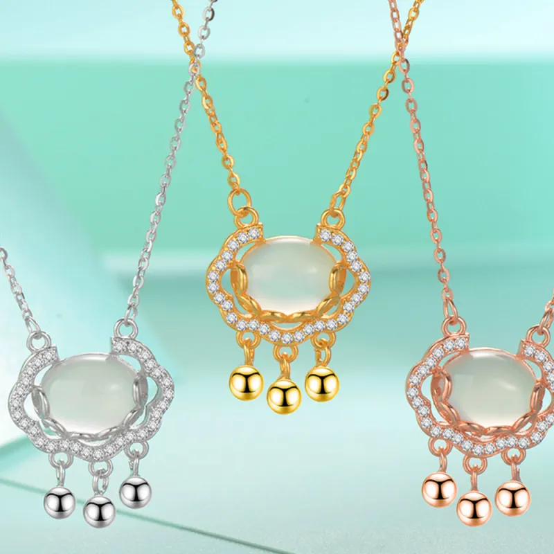 JONNY MOORE Glass Cat Eye Necklaces Women's-5