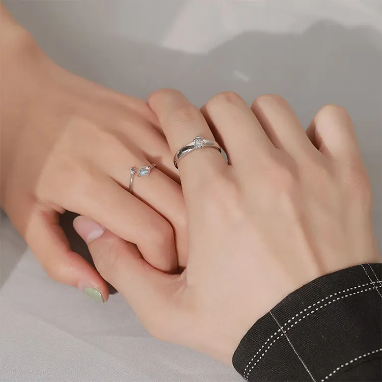 JONNY MOORE 925 Sterling Silver Rings Unisex-5
