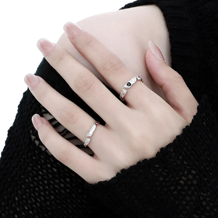 JONNY MOORE 925 Sterling Silver Rings Unisex-6
